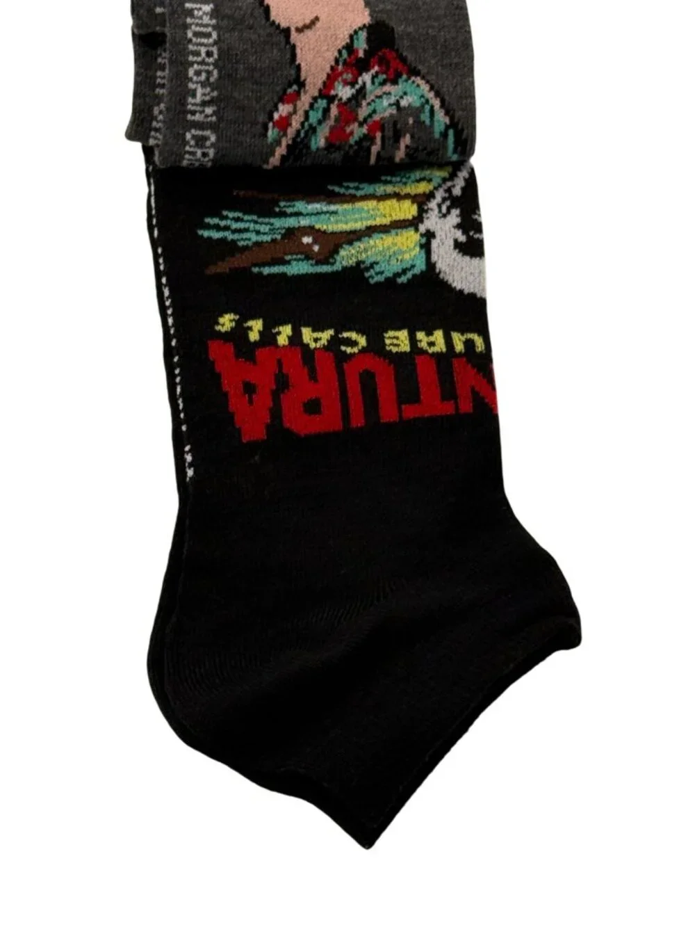 Ace Ventura When Nature Calls Crew Socks 2 Pair Pack Men's One Size NWT